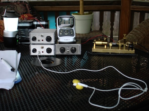 Field Day 2009 radio equipment